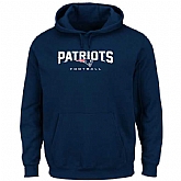 Men's New England Patriots Critical Victory Pullover Hoodie - Navy Blue,baseball caps,new era cap wholesale,wholesale hats